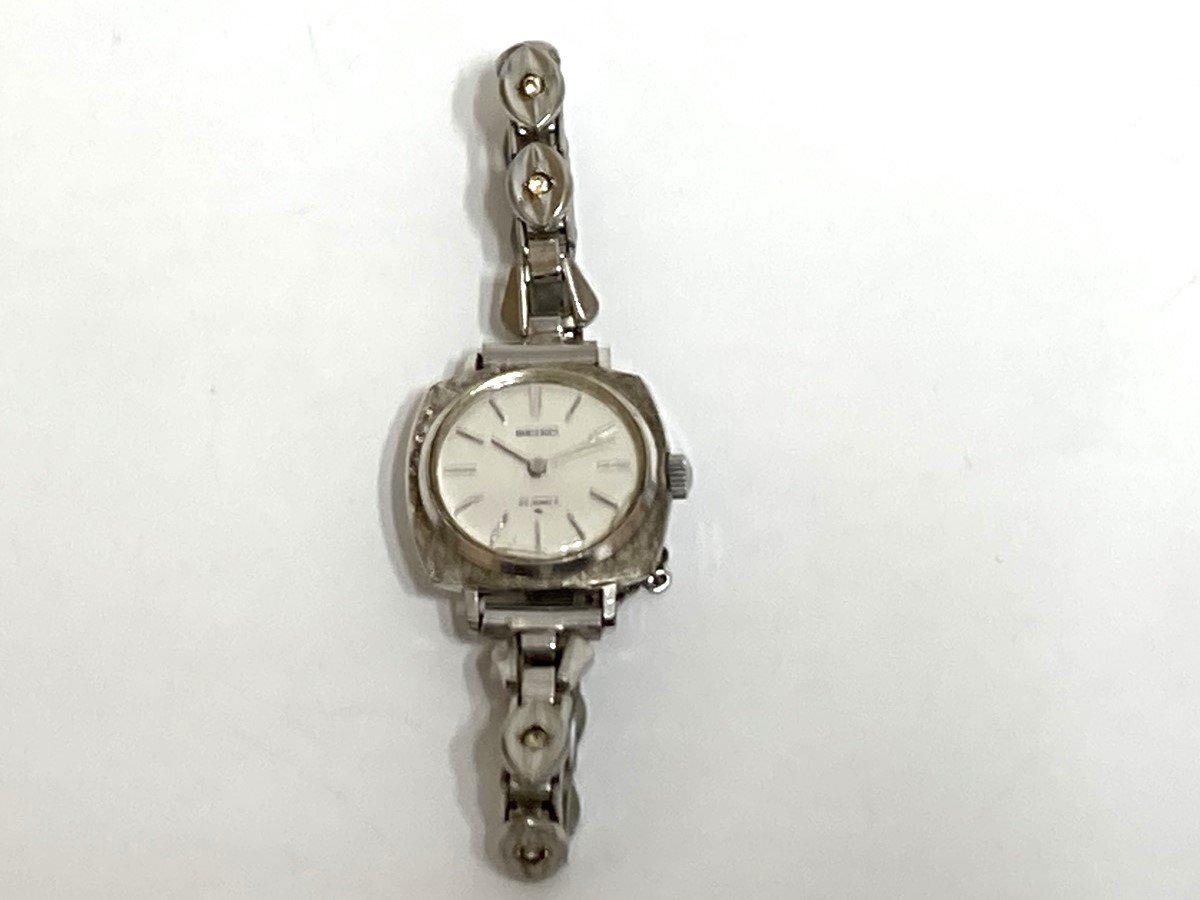 SEIKO　セイコー　手巻き腕時計　2519-0200　レディース　アンティーク　銀色　　