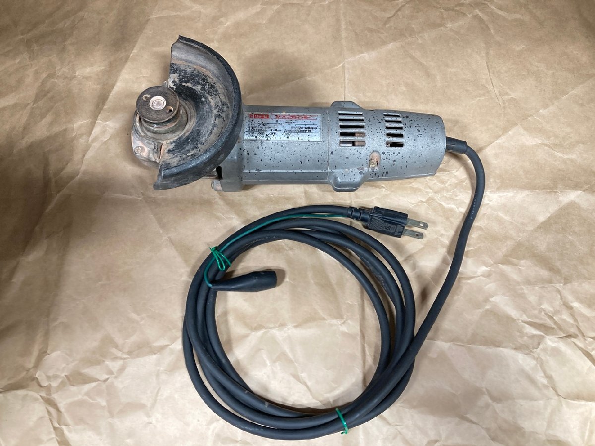 リョービ スーパーグラインダー G-100 / RYOBI / 電動工具 / ※通電のみ確認済 中古品 現状品