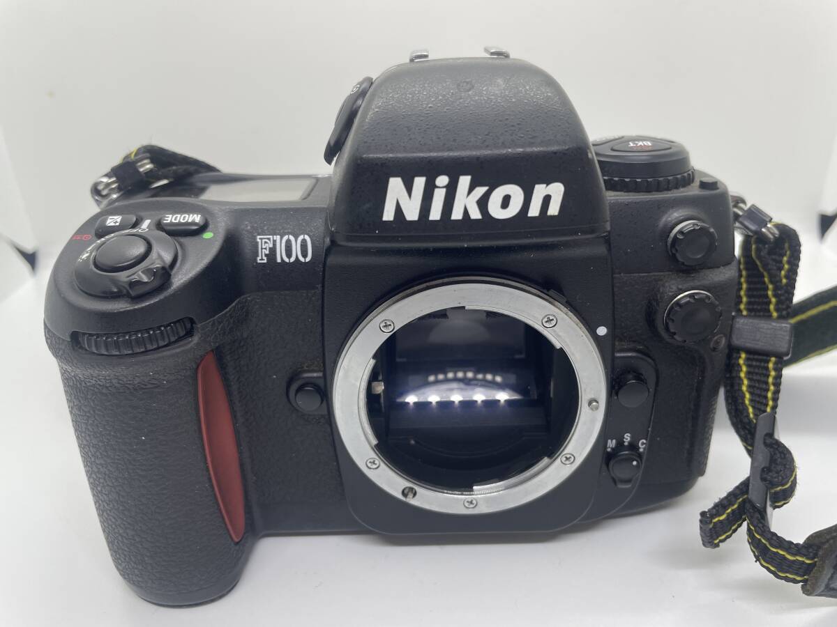 1円〜 ニコン Nikon F100 ブラック 一眼レフ フィルムカメラ 中古
