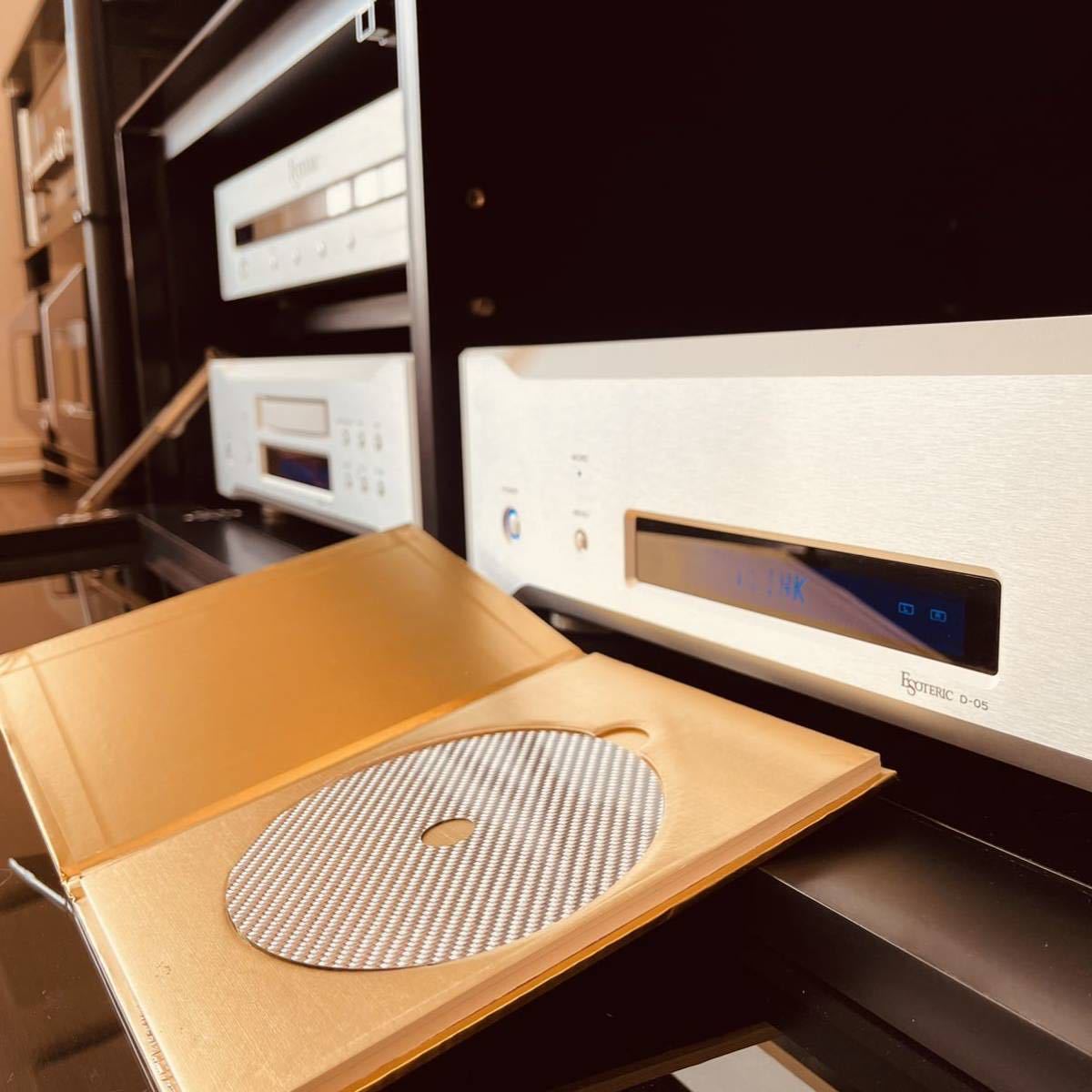 新作18万 S/N向上 CDスタビライザー HIO 超微粒子プレミアムカーボン 608-10 音質向上 チューニングパッド エレメント 音響改善