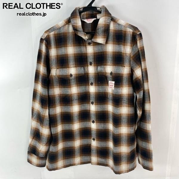 ☆LEVI'S/リーバイス チェック柄 ワーカーシャツ 003O2-0004/S /000