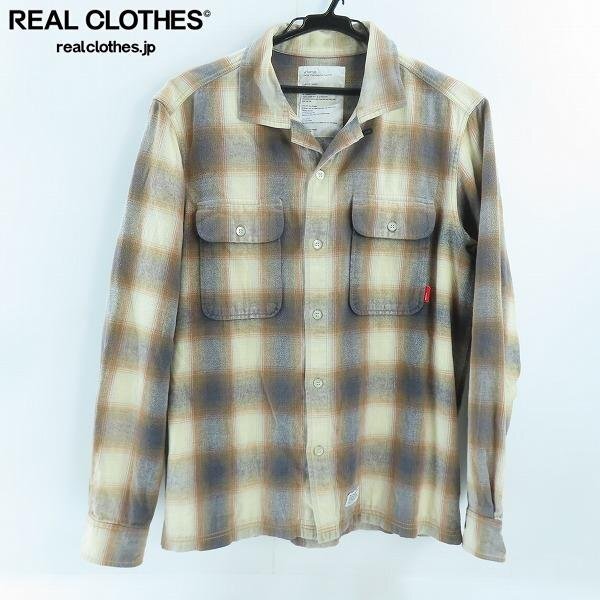 ☆Wtaps/ダブルタップス VATOS L/S 長袖 ネルシャツ 092GWDT-SHM02/MIKE /000