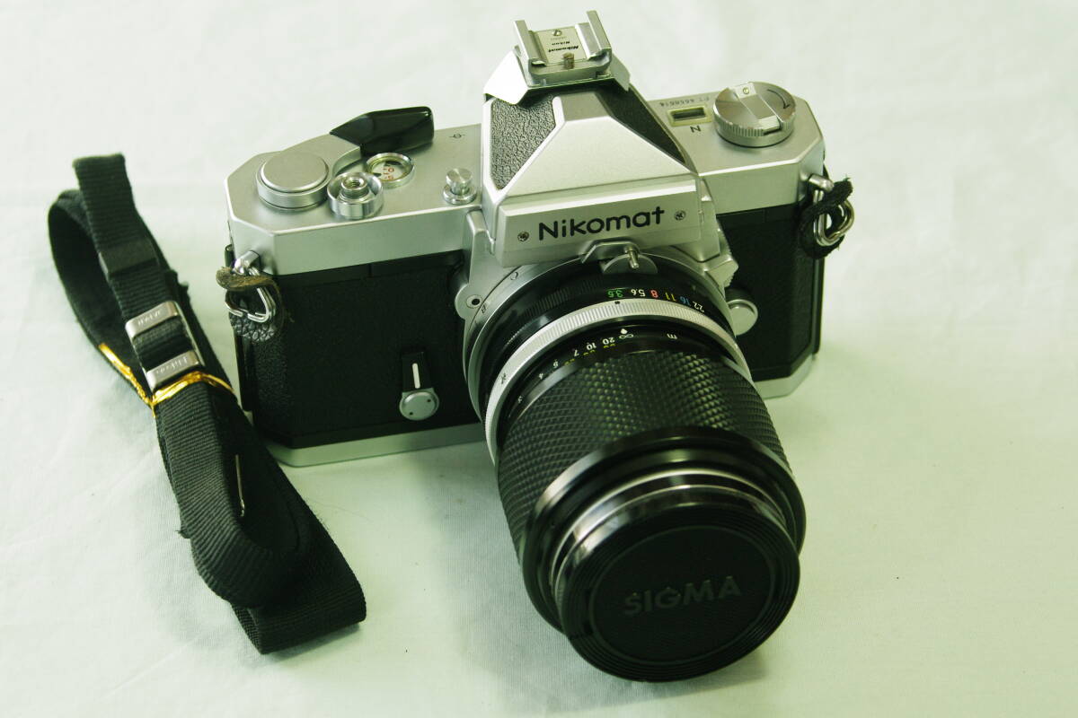 ☆☆動作確認済　Nikomat （ニコマート) FT+ Zoom-NIKKOR Auto 1:3.5 43-86mm 完動美品　