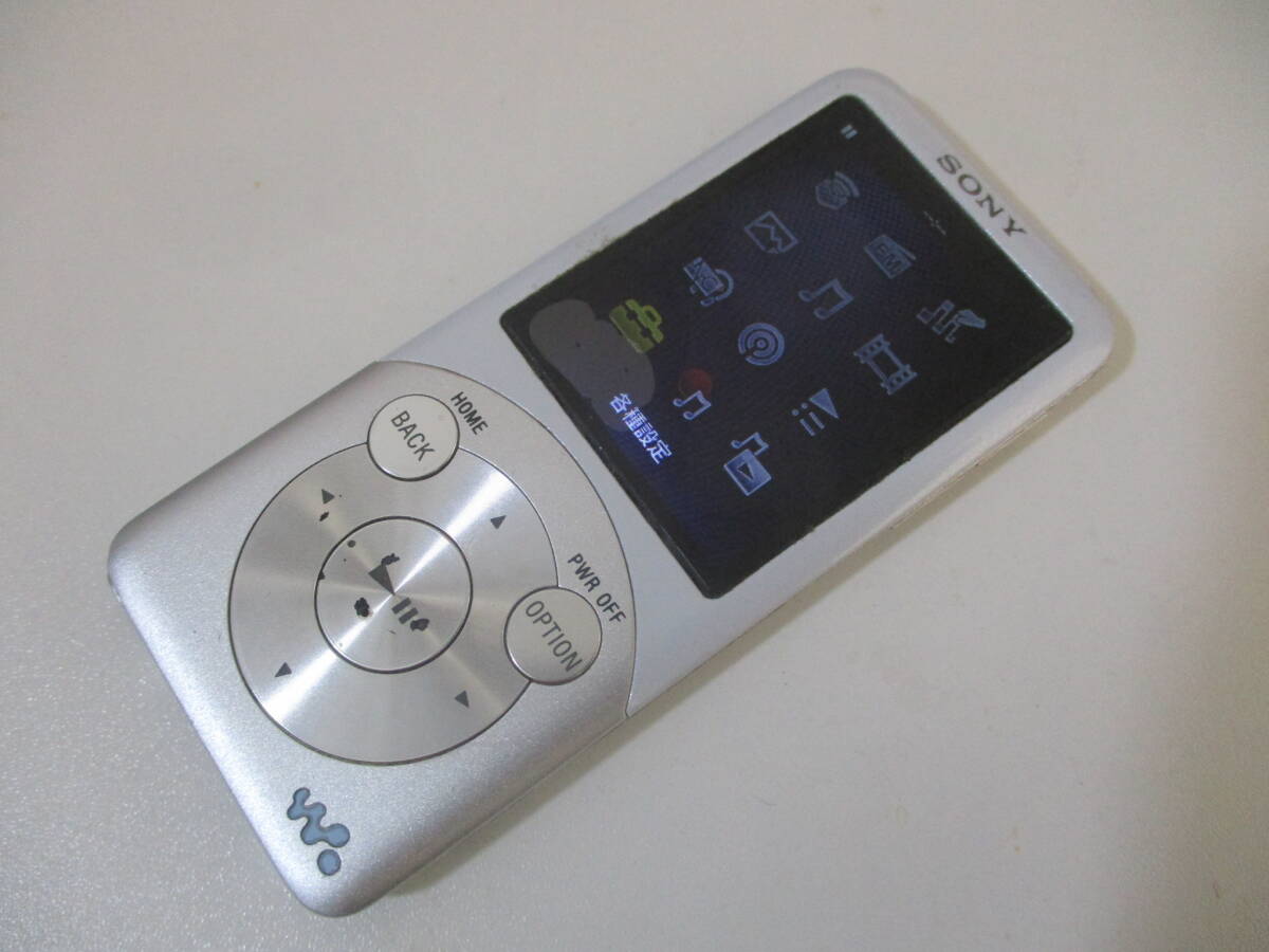 動作確認済 初期化済 ソニー デジタルウォークマン NW-S754 8GB SONYWALKMAN オーディオプレーヤー f44