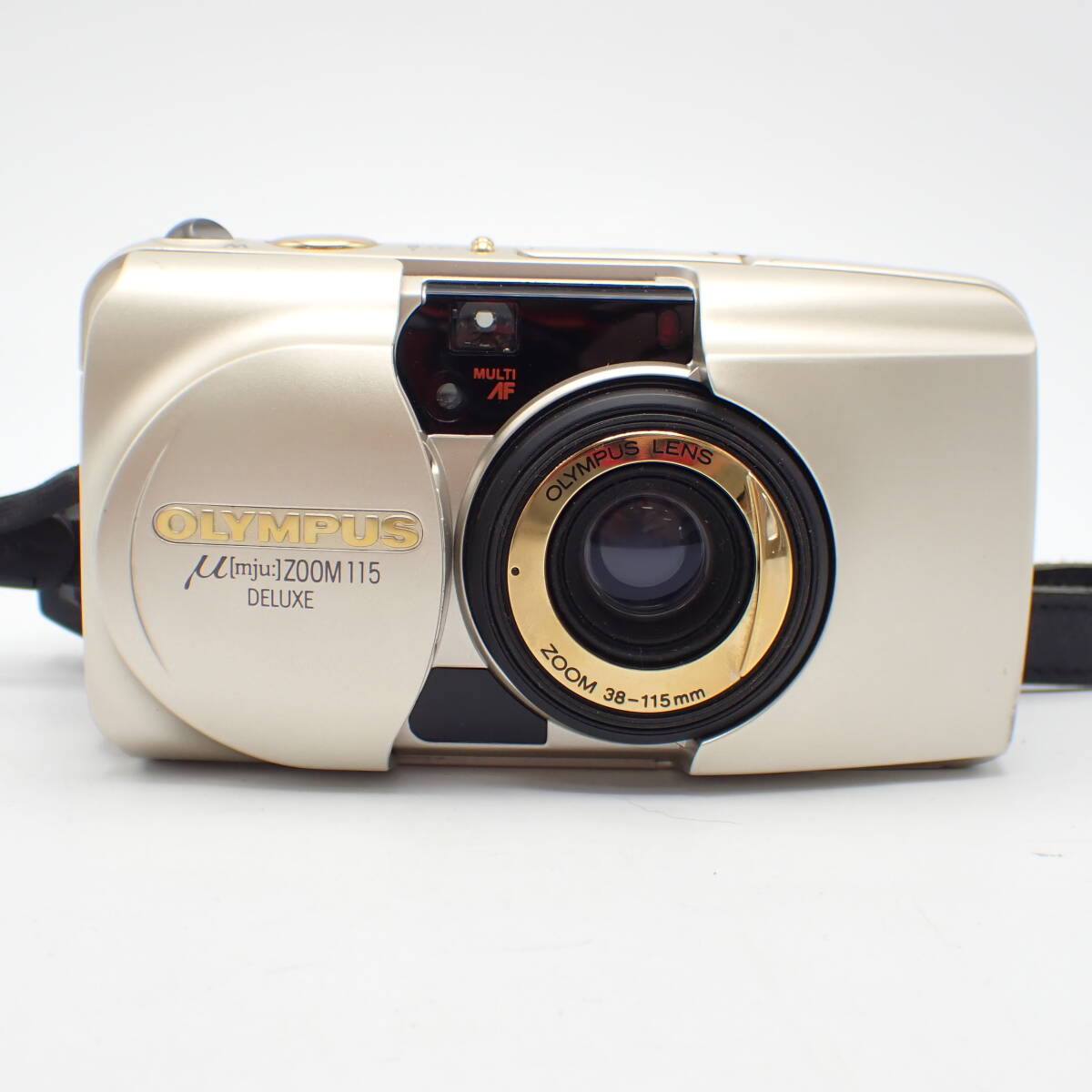 1円～☆OLYMPUS オリンパス μ mju ZOOM115 DELUXE ミュー ズーム 115 デラックス コンパクトフィルムカメラ レトロカメラ/増0422-500