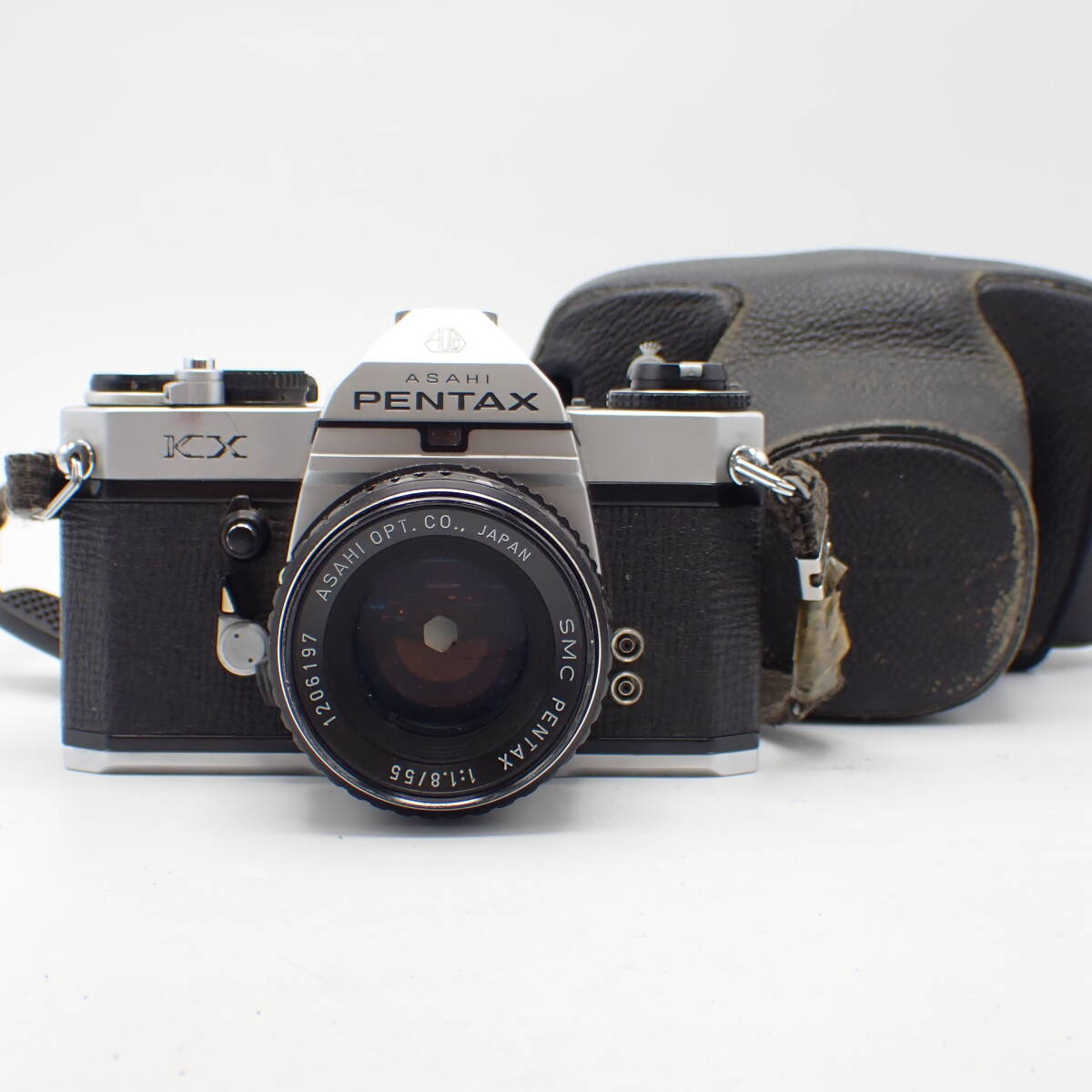 1円～☆PENTAX ペンタックス KX フィルム一眼レフカメラ PENTAX 1:1 8/55 レトロ アンティーク コレクション/増0421-3000