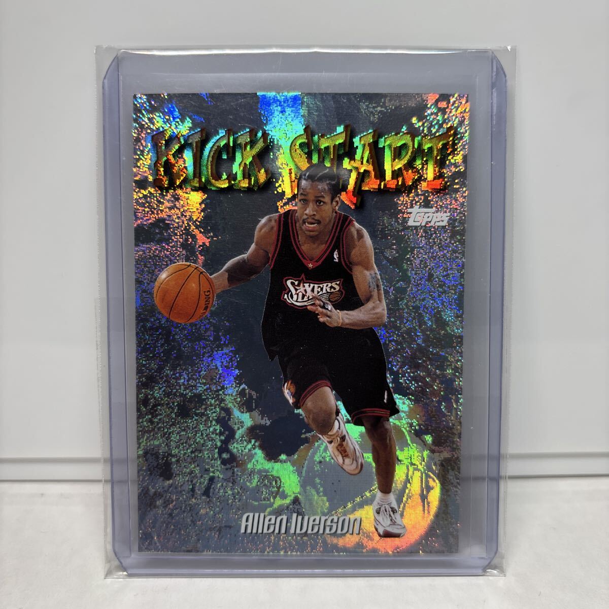 Allen Iverson Kick Start 1998 Topps NBA 【検索ワード　Basketball Card カード 】