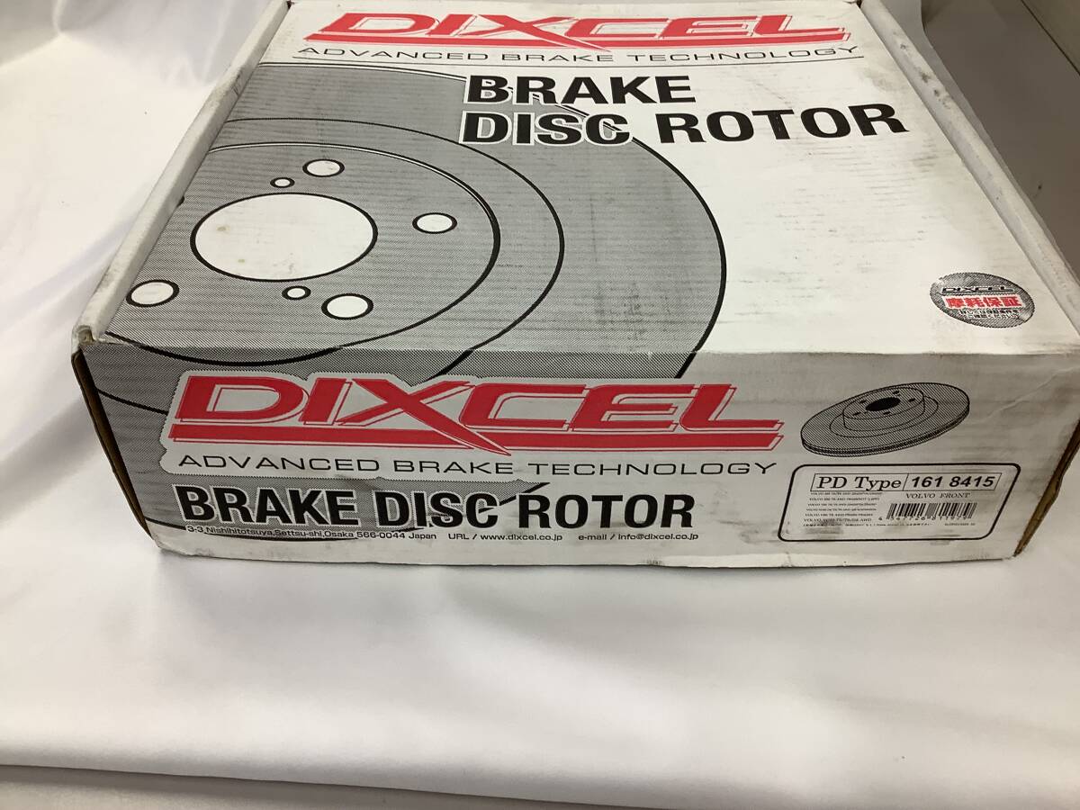 DIXCEL ディクセル ブレーキローター PDタイプ 1618415-PD フロント左右2枚セット 汚れ有り VOLVO V60/V90/S60/S90/XC60/XC90等