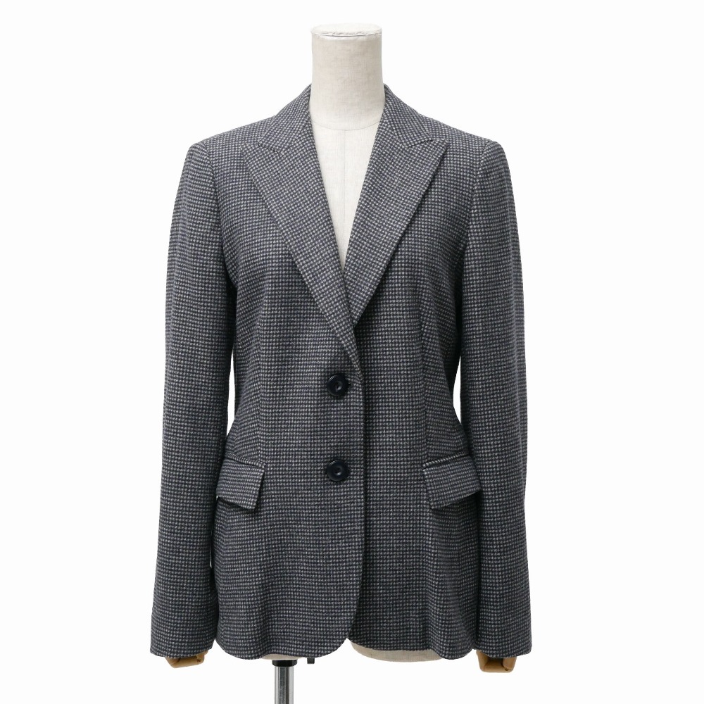 美品 Max Mara Studio マックスマーラ ストゥディオ テーラードジャケット サイズ42 ブレザー シングルジャケット