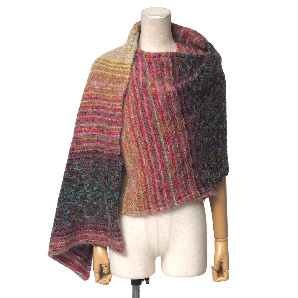 美品 Missoni ミッソーニ ヴィンテージ ニット サイズM ストール ベスト