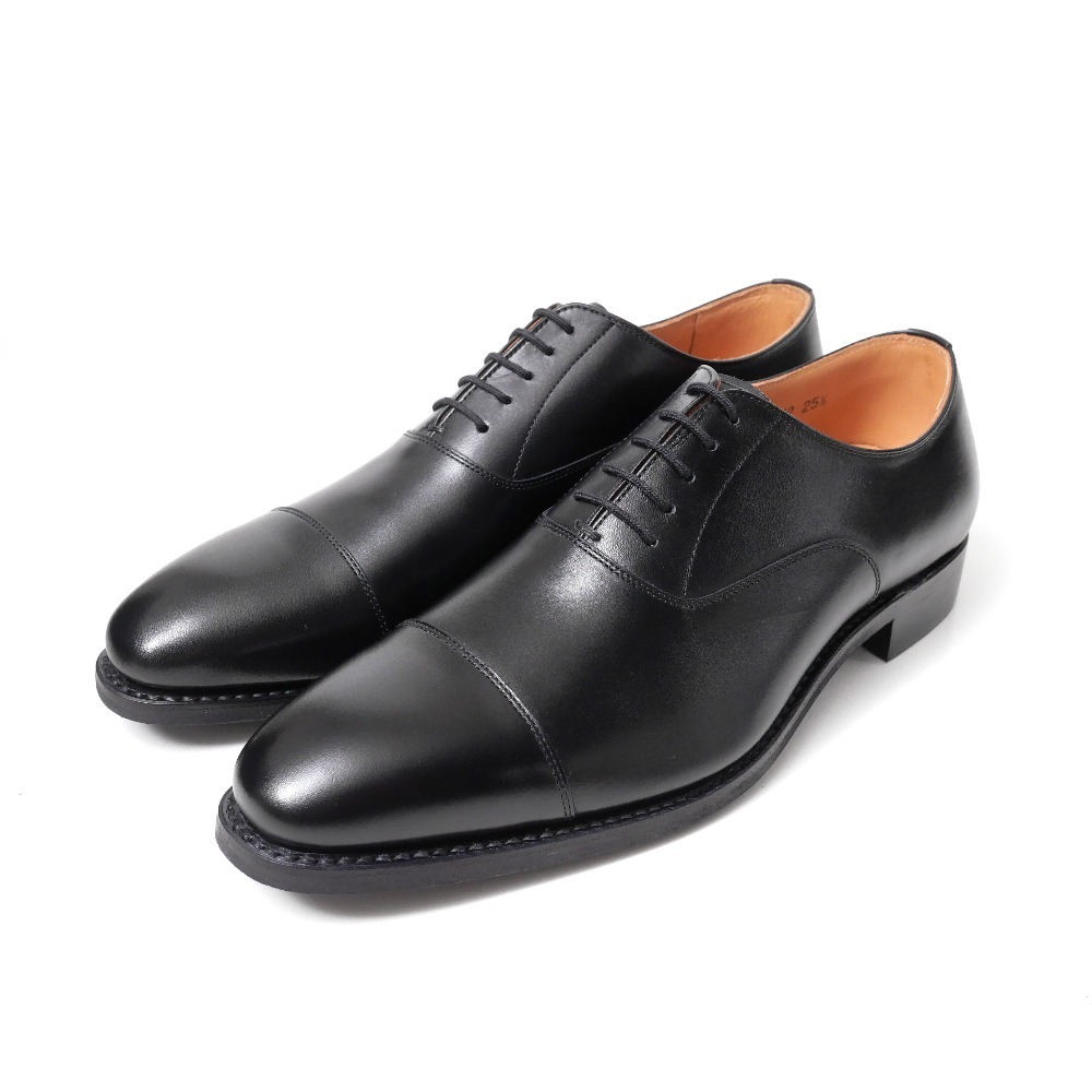 美品 SCOTCH GRAIN スコッチグレイン ドレスシューズ サイズ25 1/2 ストレートチップ レザー