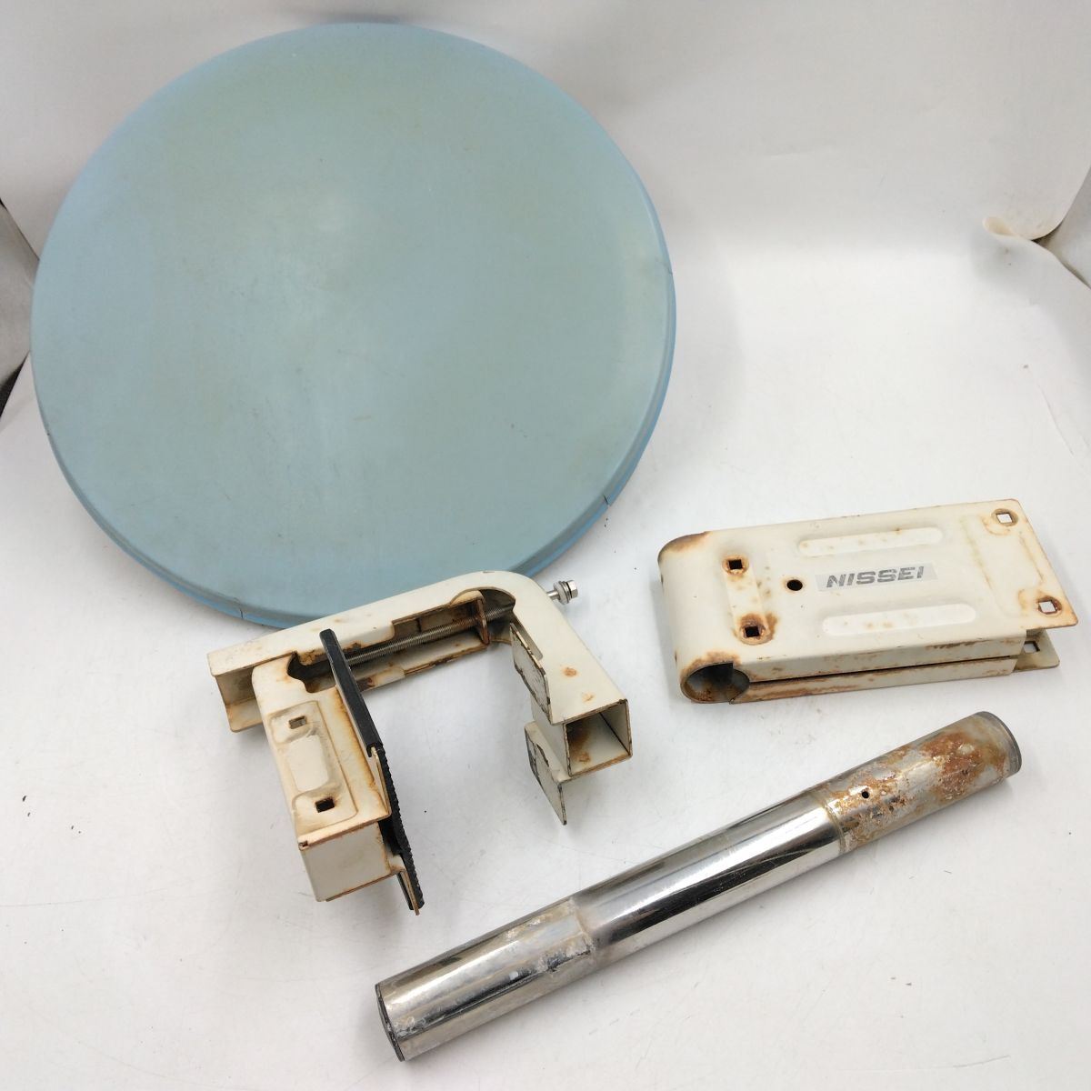 RADIAL ラディアル 東京工業大学開発 平面アンテナ BS CS 衛星放送 高利得 円偏波 12GHz ニッセイ取付金具 マストポール 092907