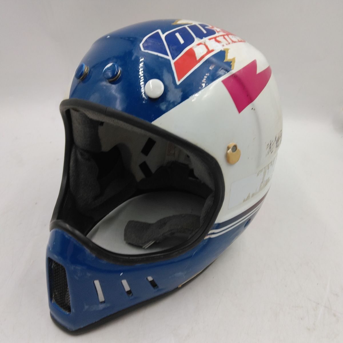 JT RACING JTレーシング ガーフィールド モトクロスヘルメット Mサイズ 56cm 57cm オフロード フルフェイス ヴィンテージ VMX 80s 競技用