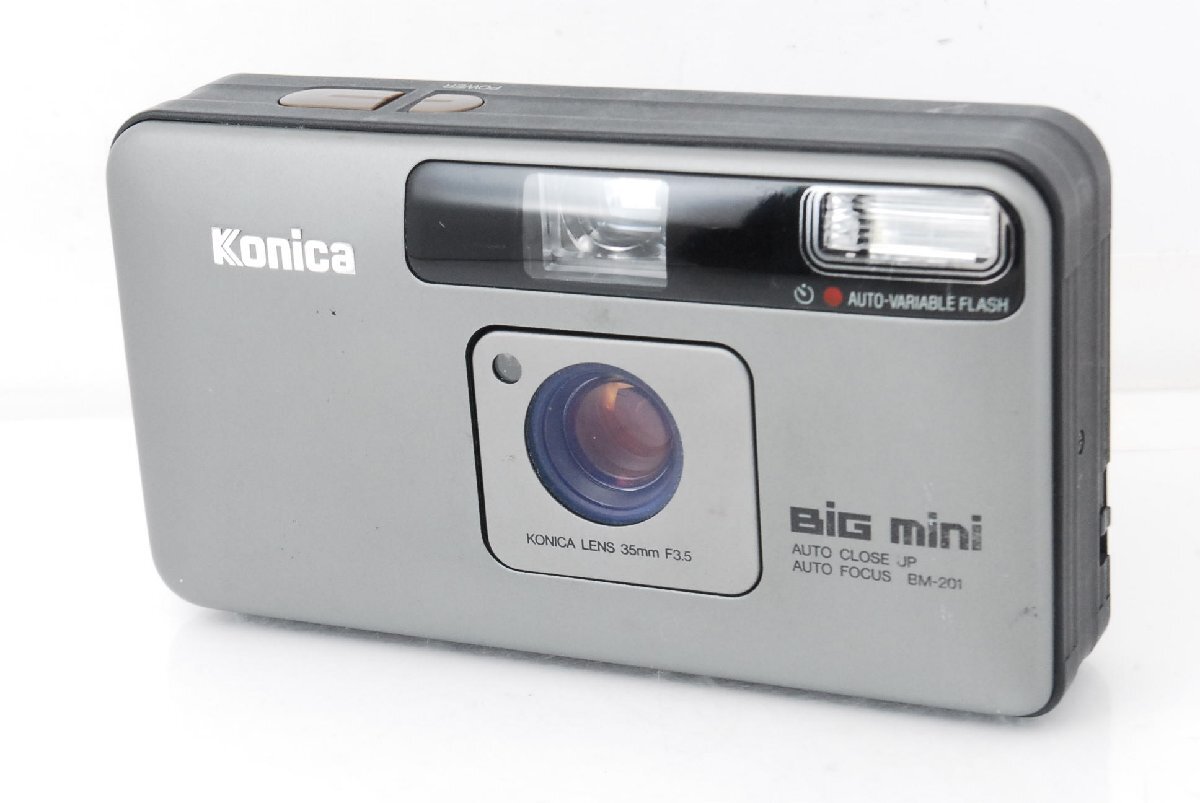 Konica コニカ BiG mini BM-201 ビッグミニ コンパクトフィルムカメラ cf000002