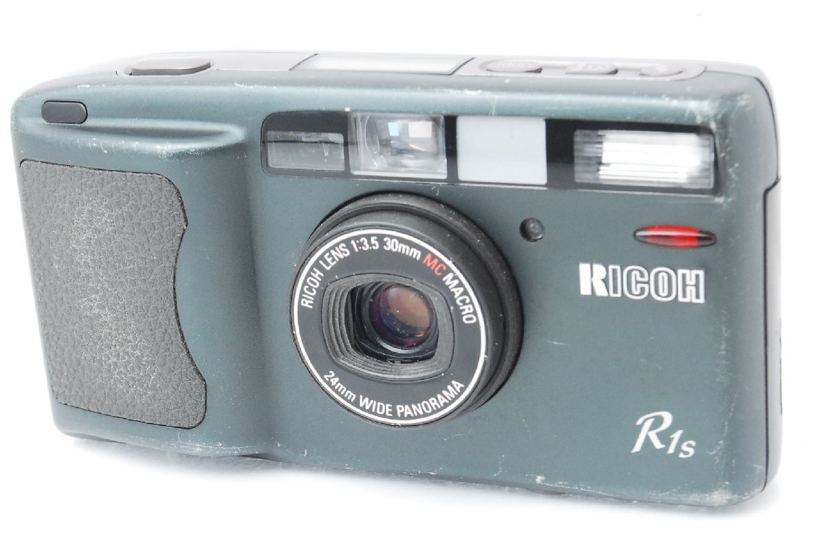 RICOH リコー R1s グレイッシュグリーン コンパクトフィルムカメラ
