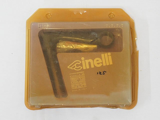 4932【チネリ XA ステム 125mm ステム 26.4φ】自転車 パーツ 部品