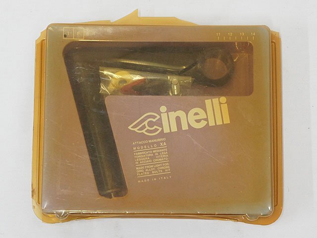 4931【チネリ XA ステム 125mm ステム 26.4φ】自転車 パーツ 部品