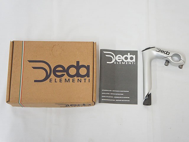 4977【Deda ELEMENTI 未使用 ステム 80mm クランプ26.0】自転車 パーツ 部品