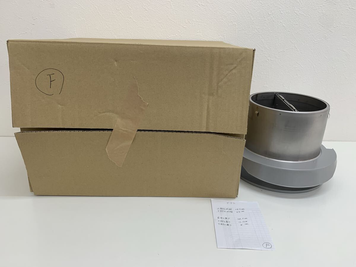 【未使用品】UNIX ユニックス ステンレス製 屋外用換気口 BSG125ABDSQ 網付 防火ダンパー付 72℃ 特定防火設備該当品 ダクト管理HF