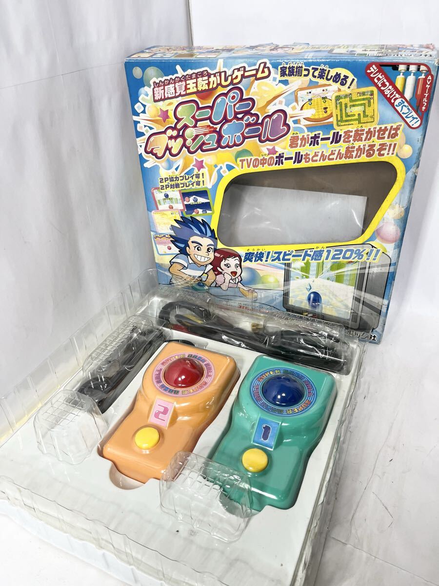 【箱付・未使用品・説明書付】エポック社 スーパーダッシュボール レトロゲーム EPOCH 管理G