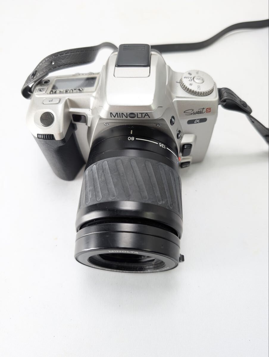 MINOLTA α Sweet S ミノルタ アルファ スウィート シルバー 一眼レフ フィルムカメラ AFレンズ付き 現状品 管理Do 0090