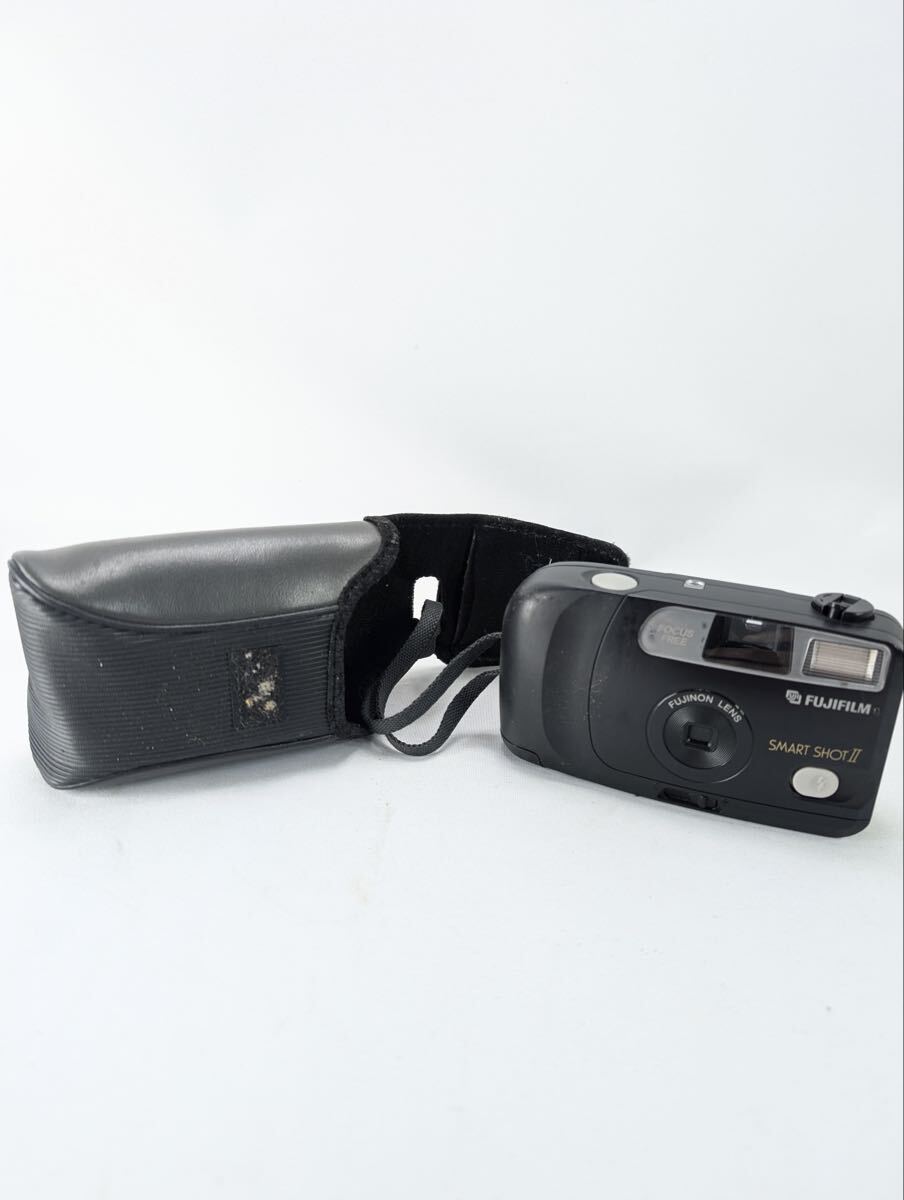FUJIFILM 富士フイルム SMART SHOT II スマートショット II コンパクトフィルムカメラ ケース付　希少 管理Do11