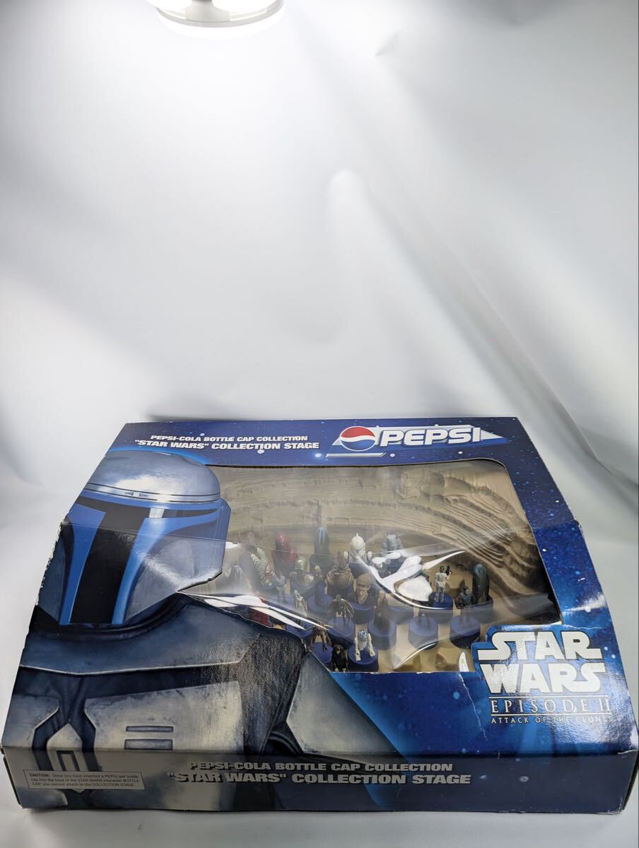 ペプシ スターウォーズ エピソード2 ボトルキャップ ステージ付　管理DO183