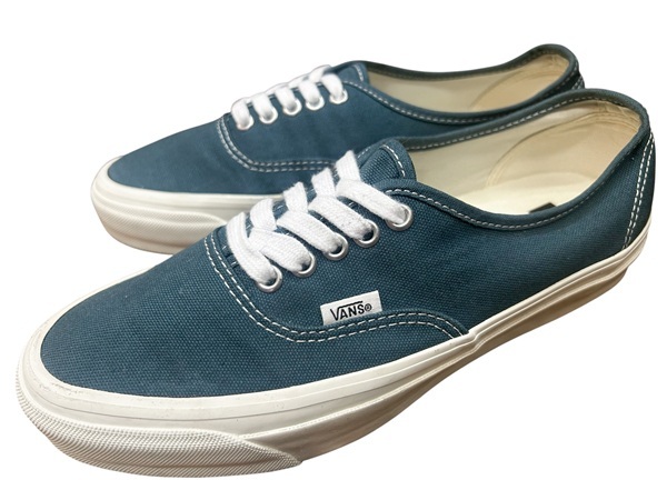 良品 USA企画 レア VANS PREMIUM バンズ プレミアム AUTHENTIC 44 LX オーセンティック ネイビー 26.5cm US8.5 SK8-HI エラ スリッポン