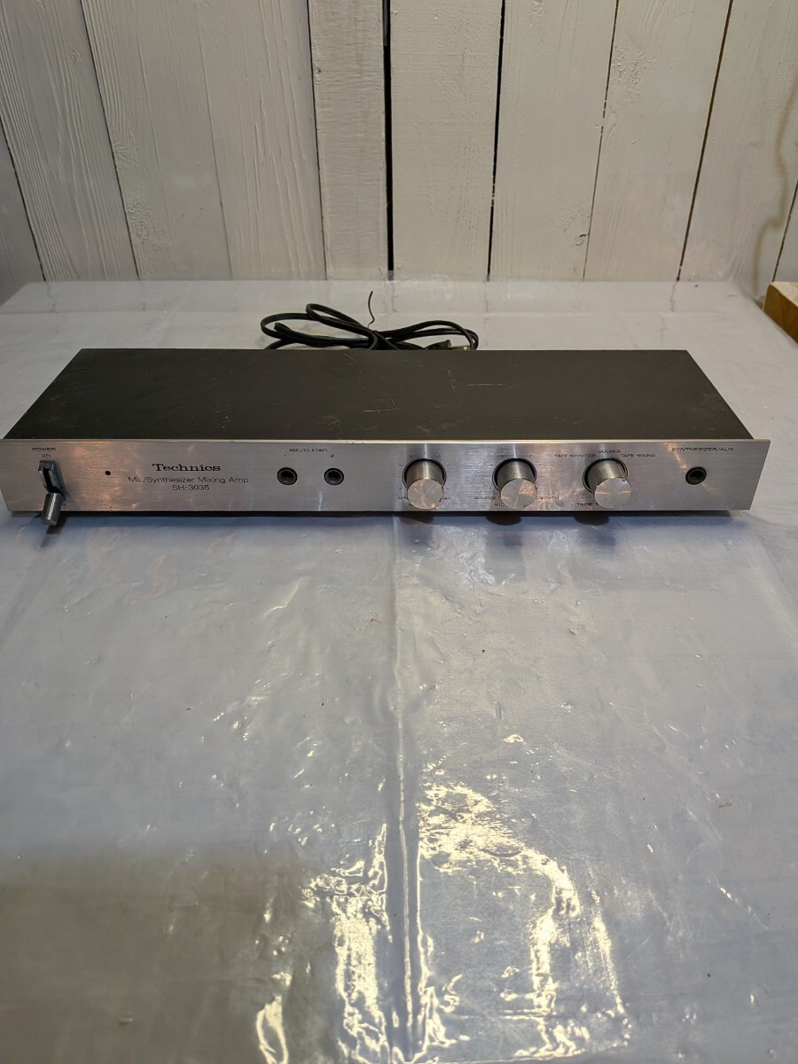 Technics（テクニクス）マイク/シンセサイザーミキシングアンプ「SH-3035」A-30
