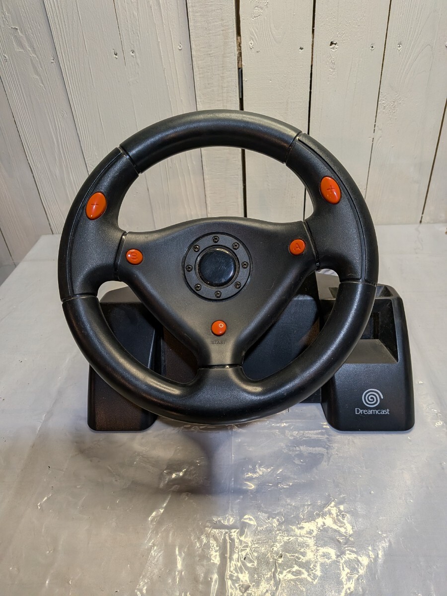 SEGA ドリームキャスト レーシングコントローラー HKT-7400 A-39