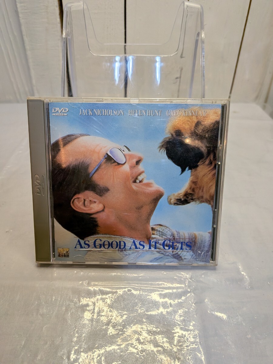 AS GOOD AS IT GETS 恋愛小説家 DVD ジャック・ニコルソン　帯付き　A-192