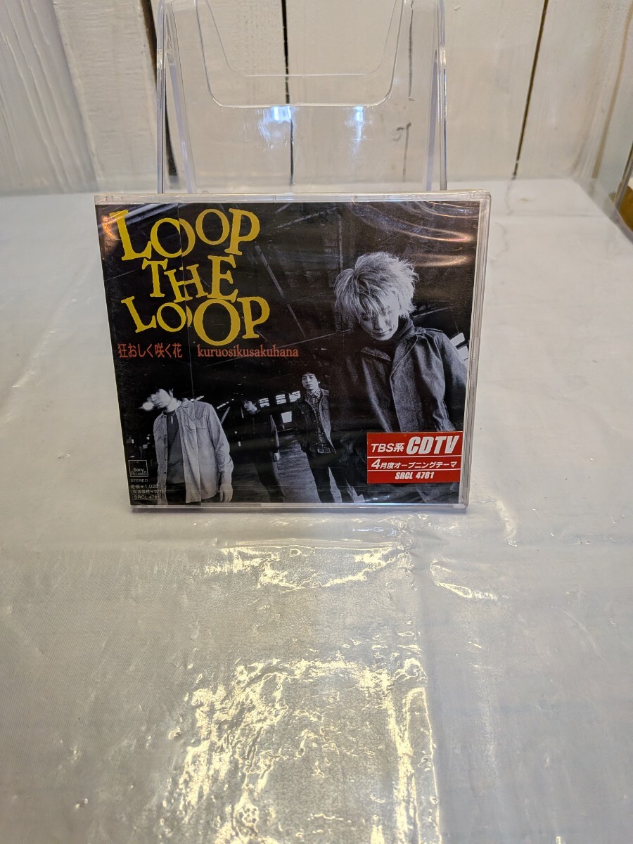 LOOP THE LOOP 狂おしく咲く花 CDTV 4月度オープニングテーマ SRCL 4781　未開封　A-195