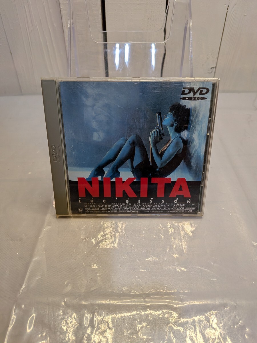 DVD「ニキータ」リュック・ベッソン監督 帯付き　A-256