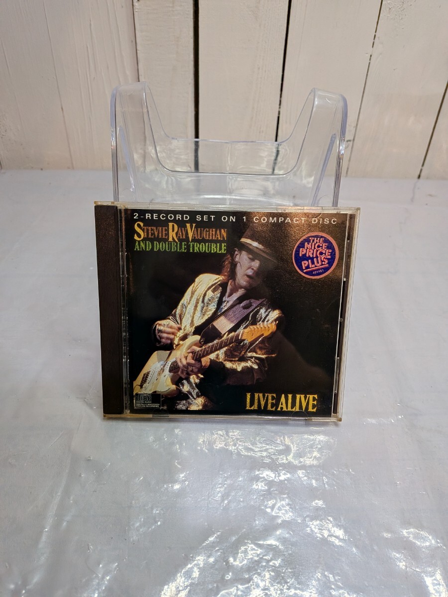 STEVIE RAY VAUGHAN AND DOUBLE TROUBLE LIVE ALIVE CD