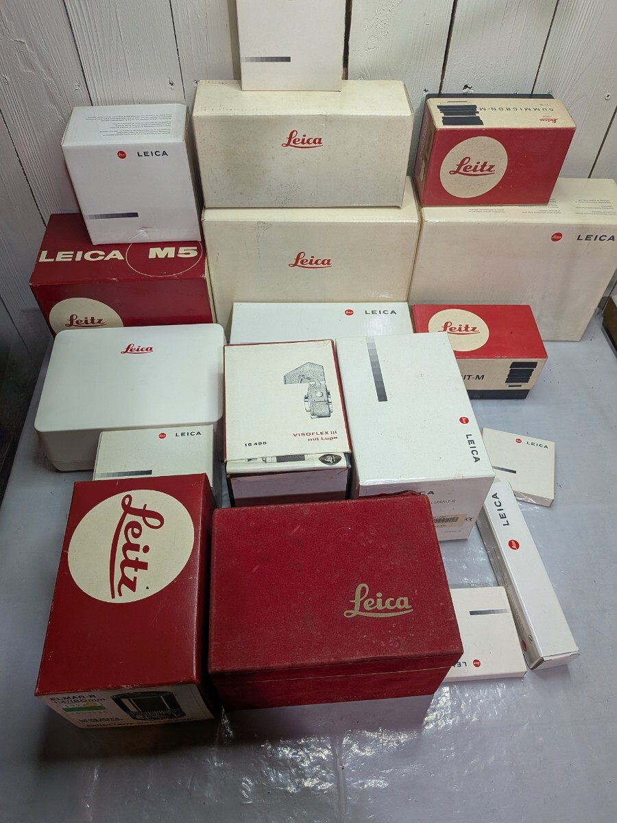 ライカ Leica 空き箱　おまとめ　A-504
