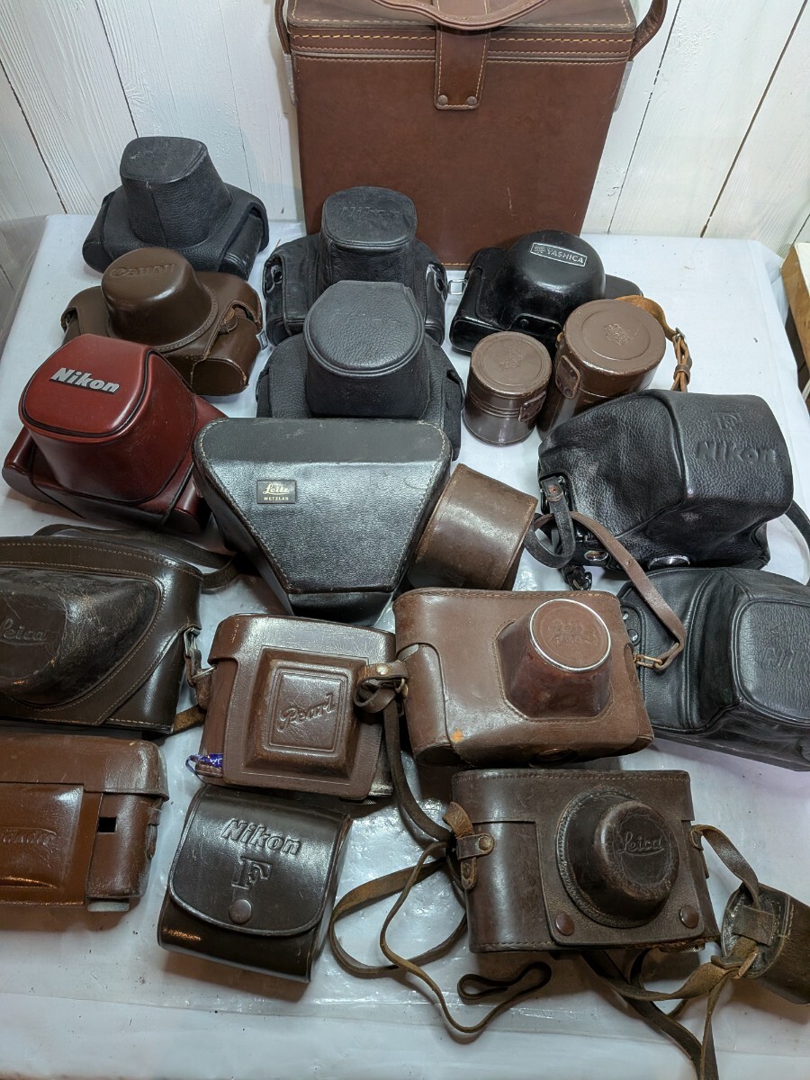 カメラケース　まとめて　 Canon　Leica等