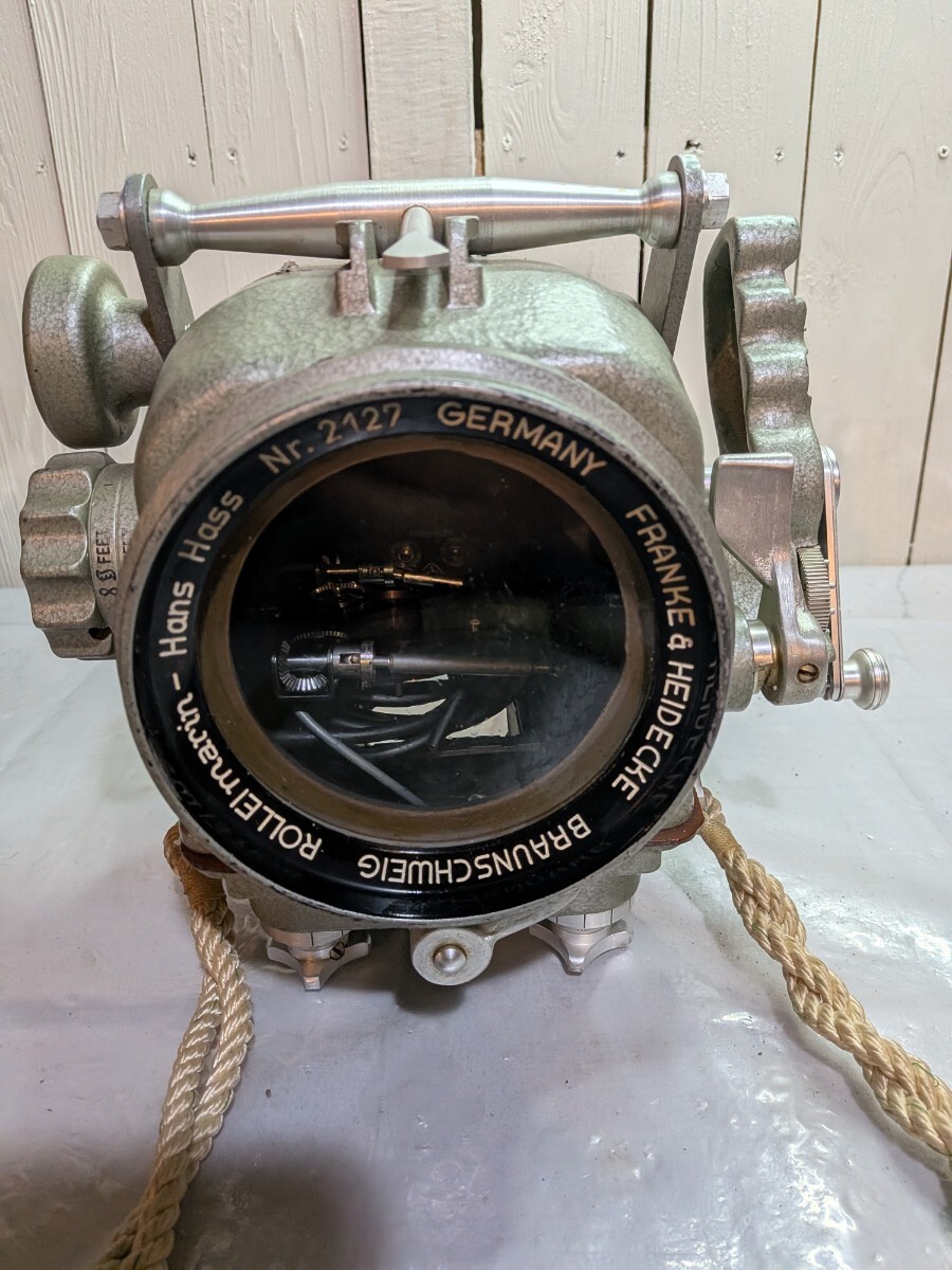 【超レア】 ROLLEI marin-Hans Hass ROLLEIFLEX用 Tessar F3.5 水中ハウジング ローライ　A-630