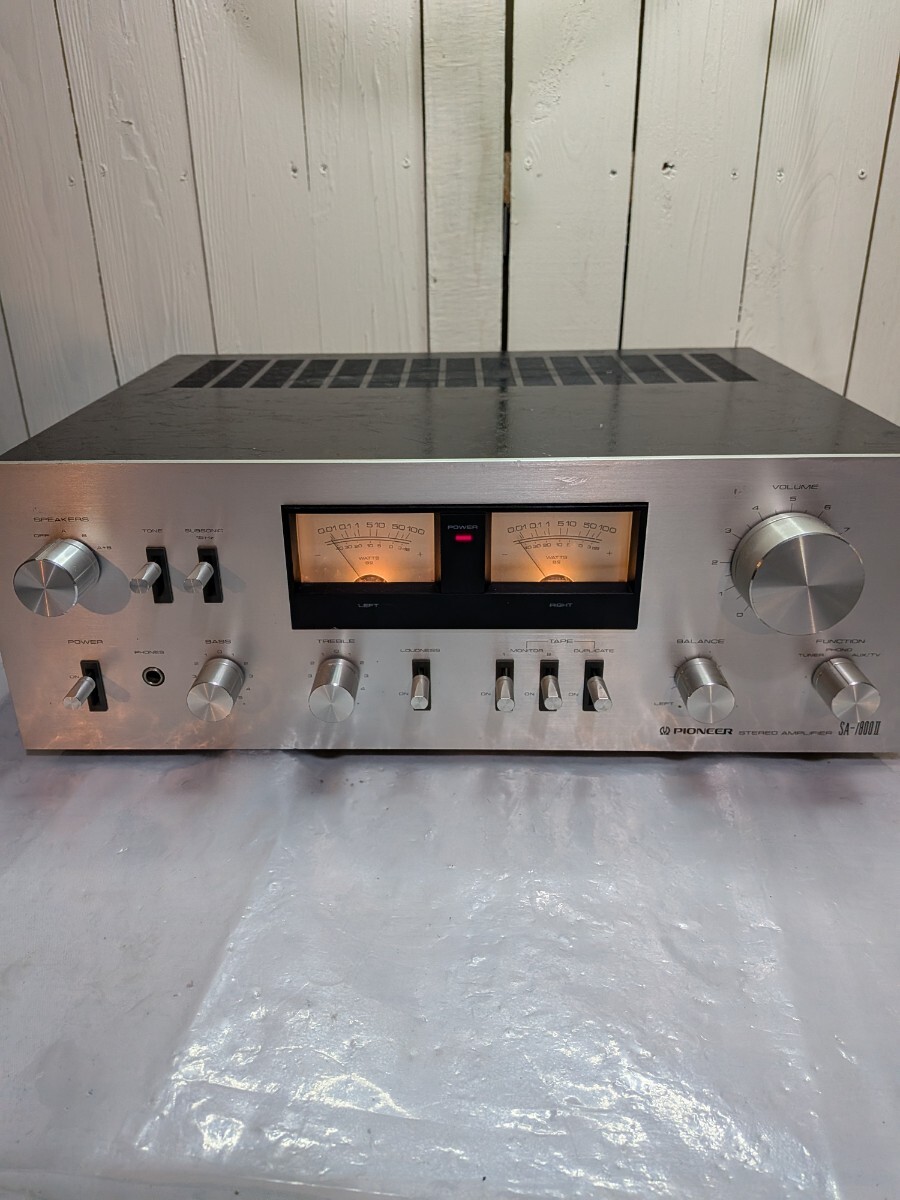 パイオニア（Pioneer）プリメインアンプ「SA-7800II」　 音響機器　A-40