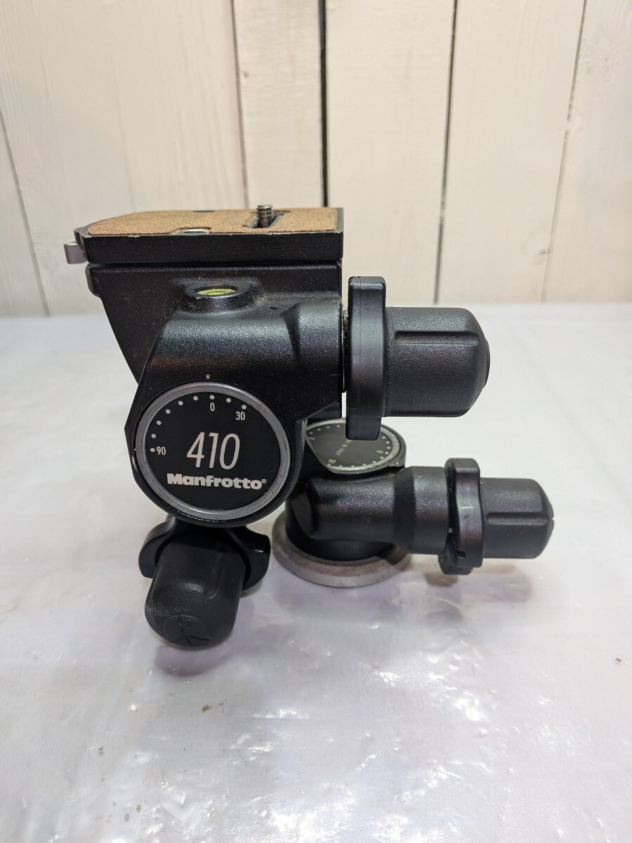 マンフロット（Manfrotto）「ギア付きジュニア雲台 410」A-643