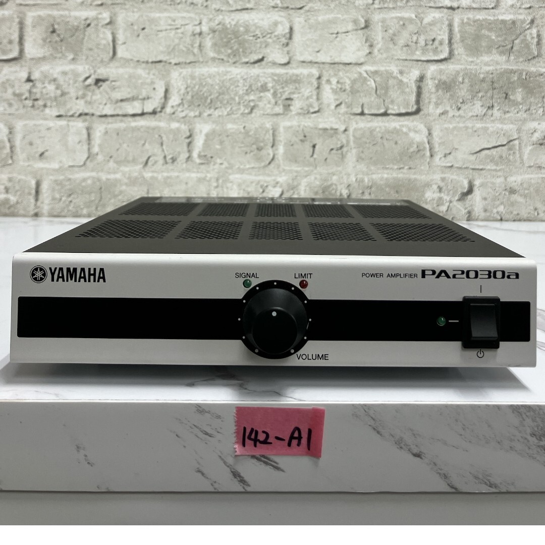 【中古/未検査】PA2030A・ヤマハ・コンパクトパワーアンプ Lo-Z/Hi-Z切替対応【142-A1】