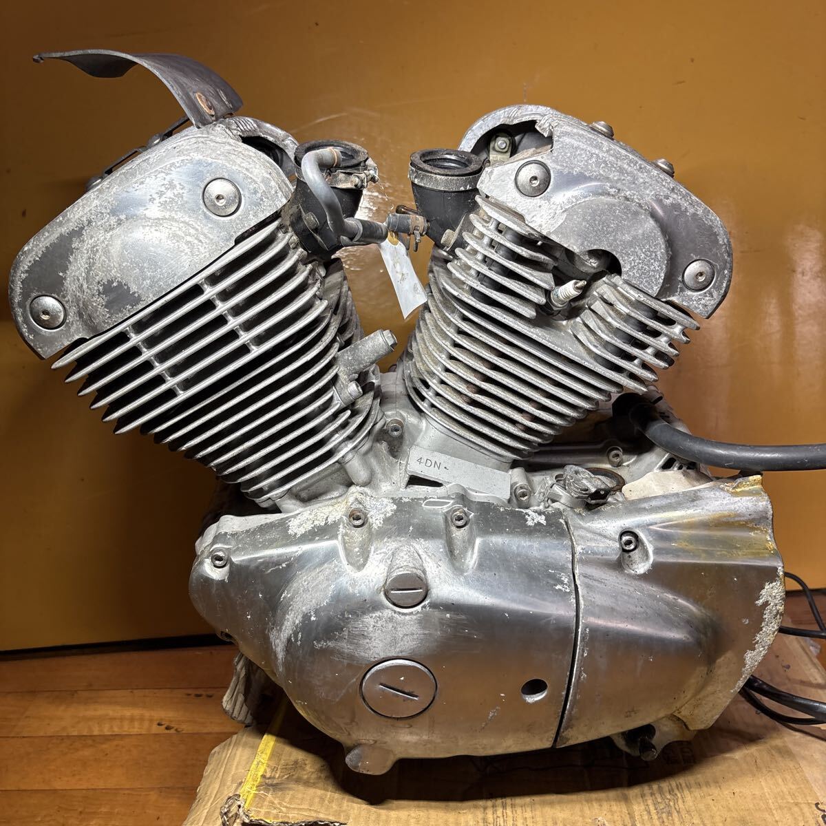 YAMAHA SRV250 エンジン本体 クランキング確認済み