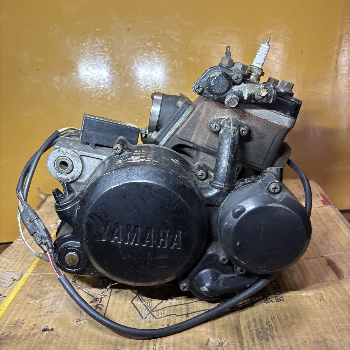 YAMAHA RZ50 エンジン本体 レース用エンジン インナーローター CDI 付き ボアアップ