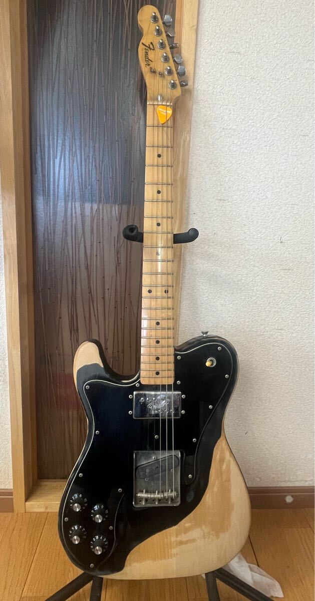 W0493② Fender フェンダー テレキャスター カスタム エレキギター ケース付き