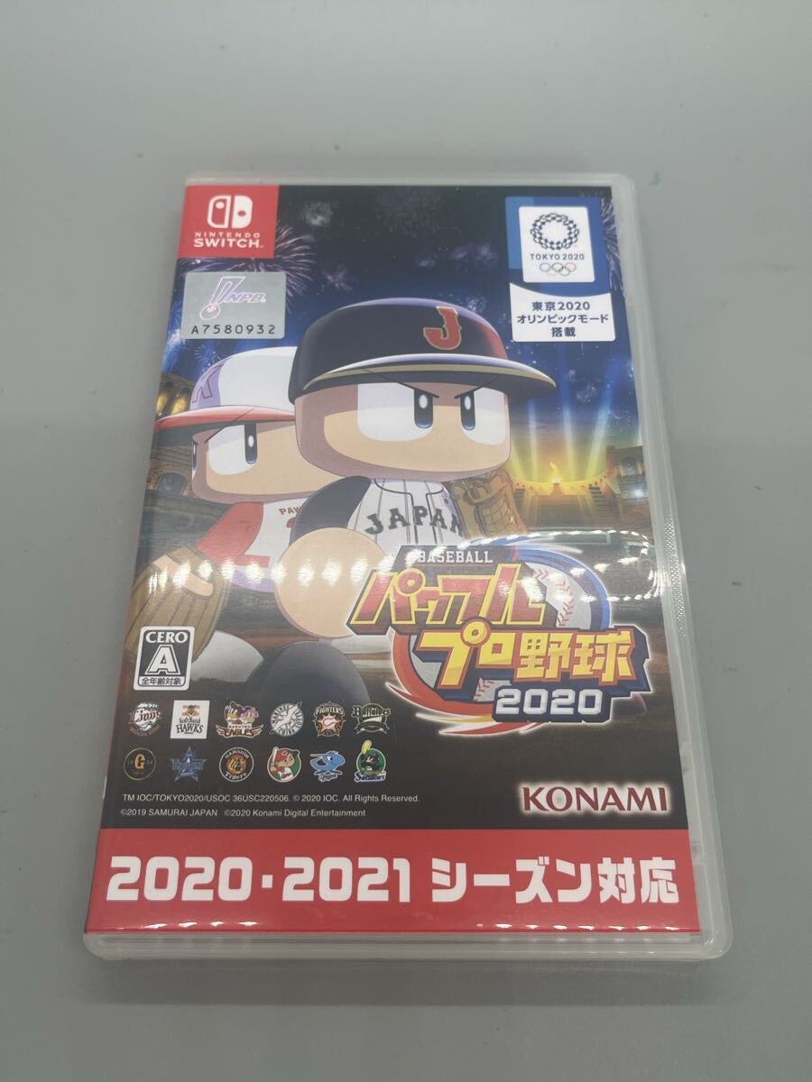 T0493② 1円〜 Nintendo Switch ソフト eBASEBALL パワフルプロ野球2020