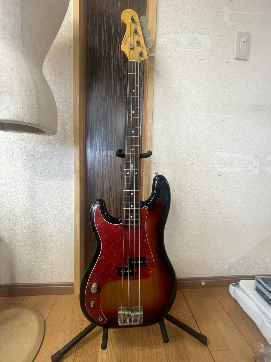 W0492② Fender フェンダー プレシジョンベース ケース付