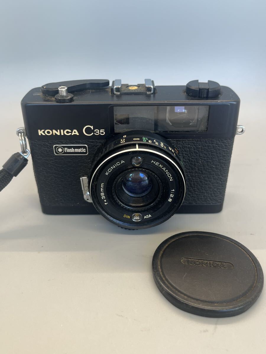 T04114② 1円〜 KONICA コニカ フィルムカメラ C35 