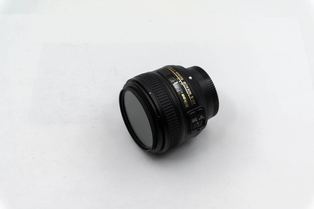 ★Nikon AF-S NIKKOR 50mm f/1.8G フィルター付　中古品★ 