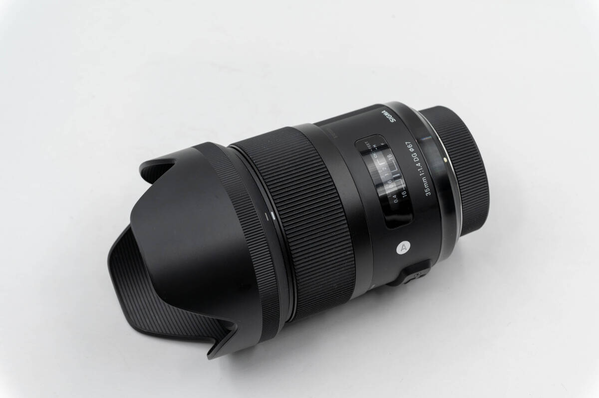 ★Nikon用　SIGMA 35mm F1.4 DG HSM Art フィルター付　USB DOCK付　中古品★
