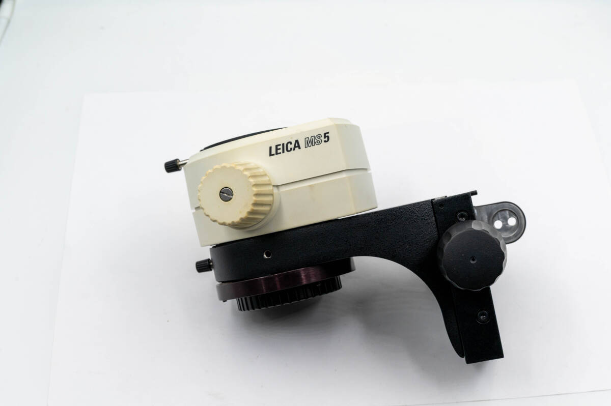 ★ライカ　Leica MS5 ズーム部　対物レンズ　スタンド用アダプター付　中古品★