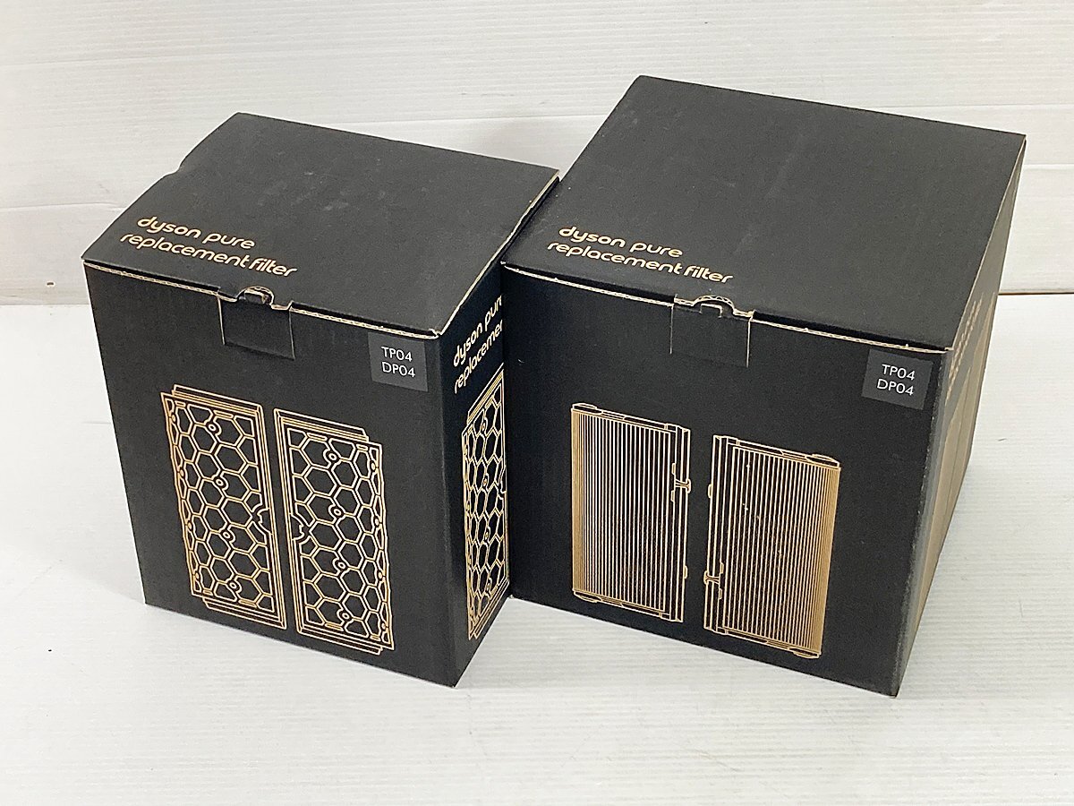 ∞ dyson ダイソン 交換フィルターセット グラスHEPAフィルター 活性炭フィルター 対応機種[HP04/TP04/DP04] 2層式 □H8